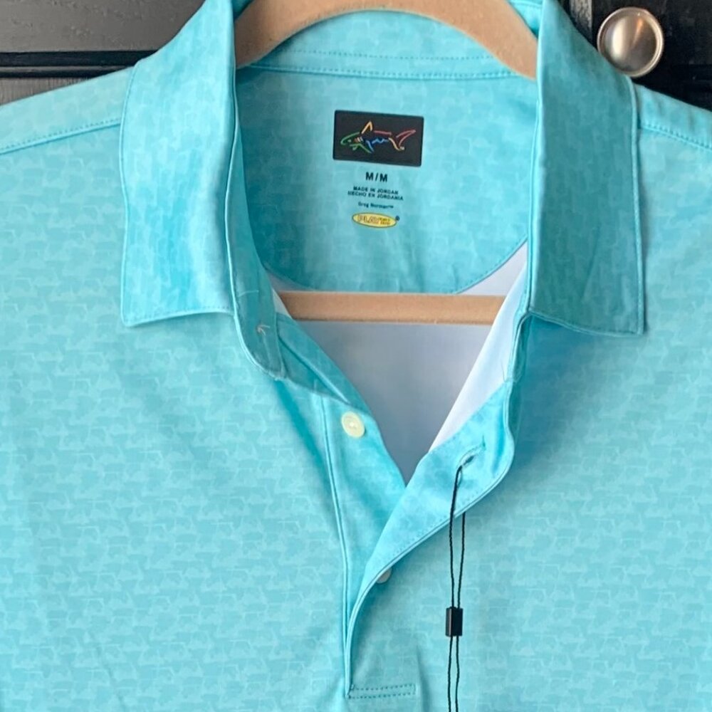 Golf Polo Greg Norman Shirt NWT Medium